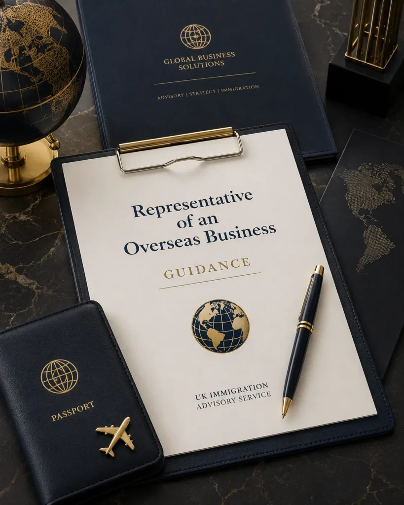 Representative of an Overseas Business
