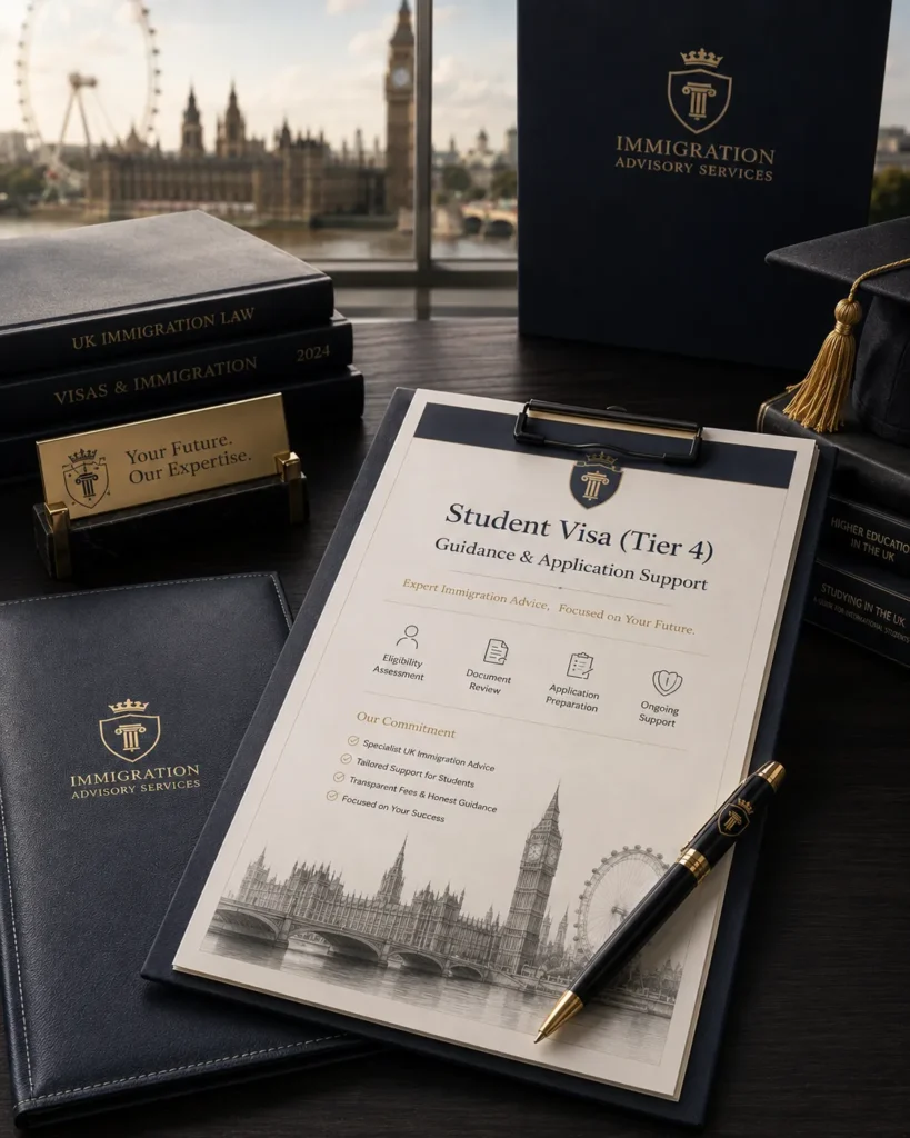 Student Visa Application (Tier 4 on Fee Scale)