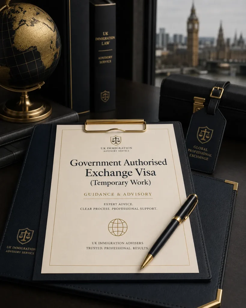 Government Authorised Exchange Visa (Temporary Work)