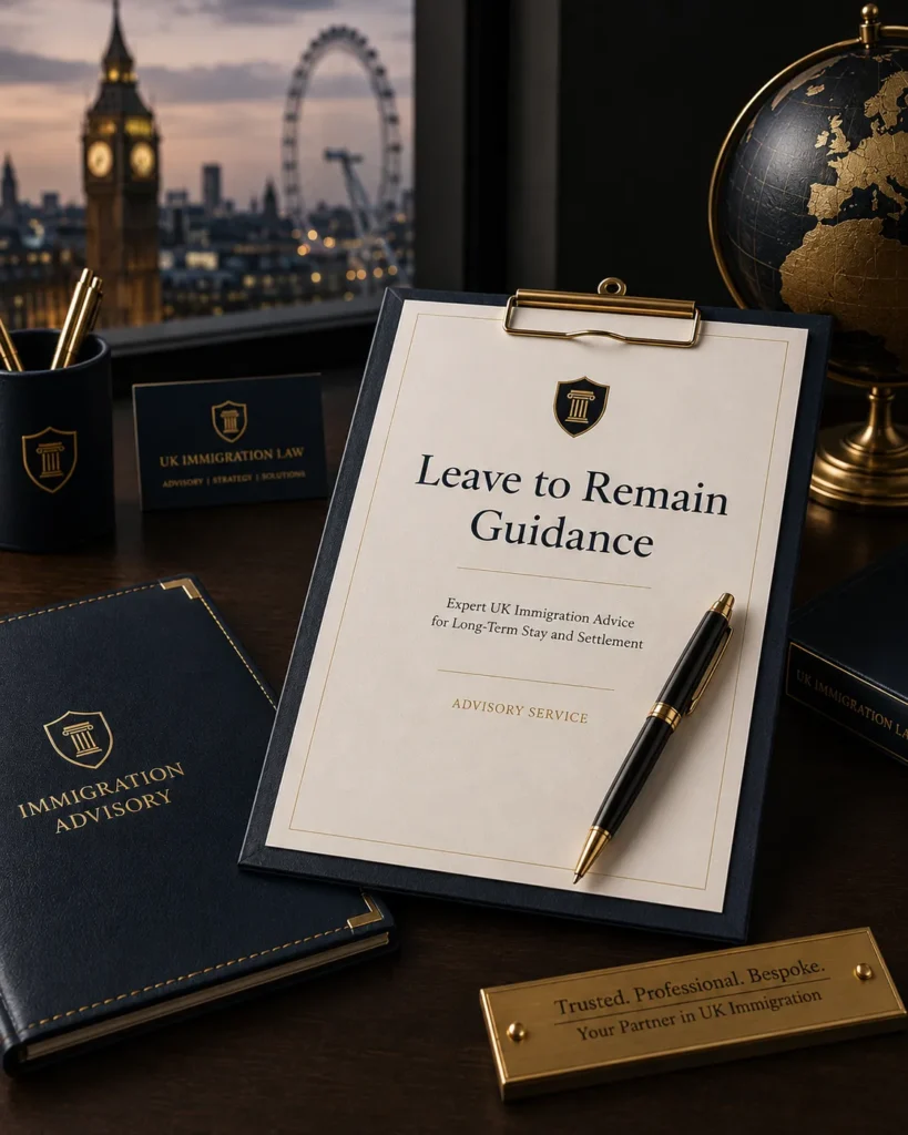 Leave to Remain Application